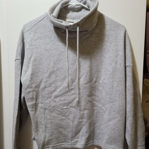 Funnel neck sweatshirt